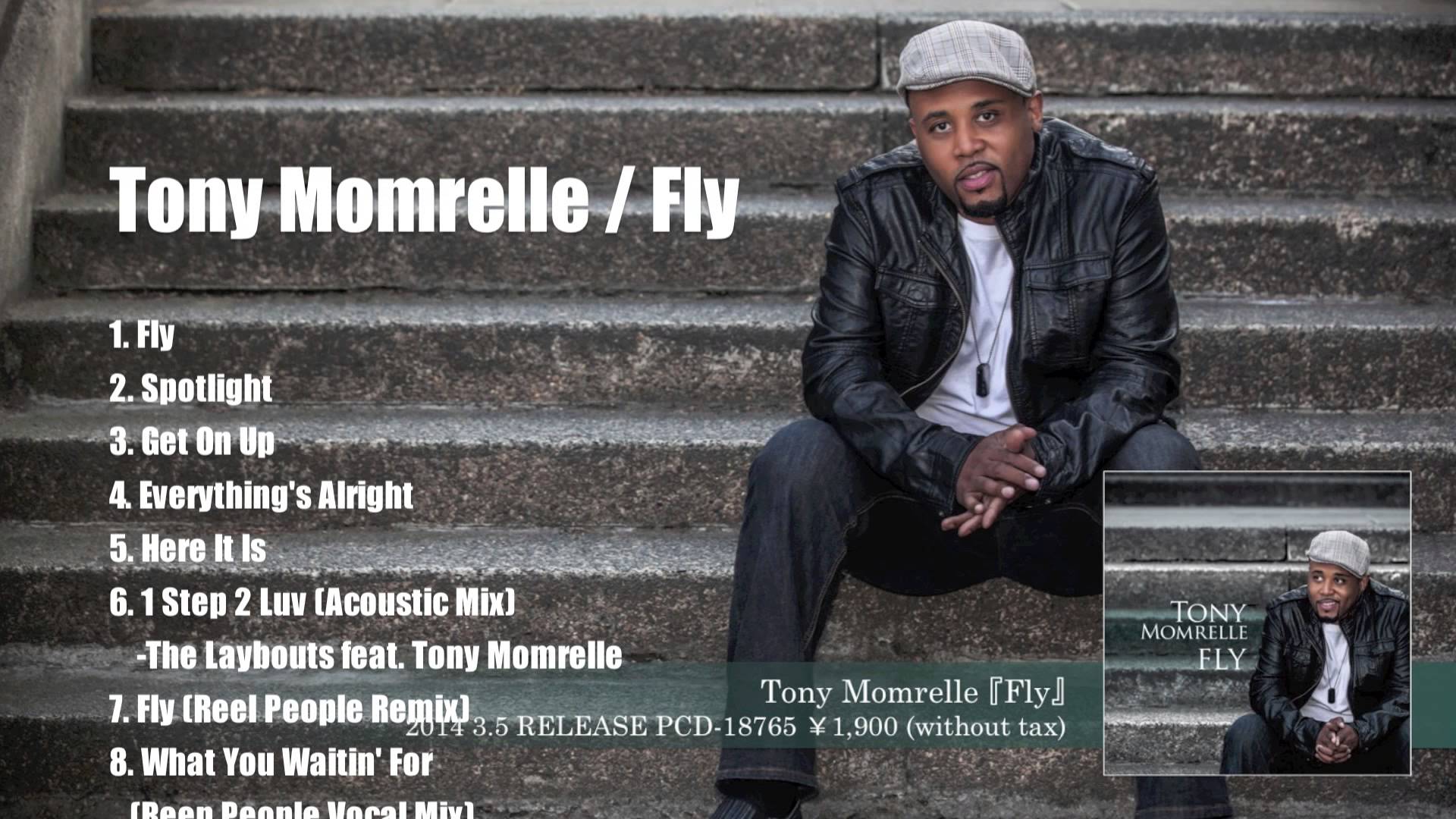 Tony MomrelleのFlyのCDジャケット
