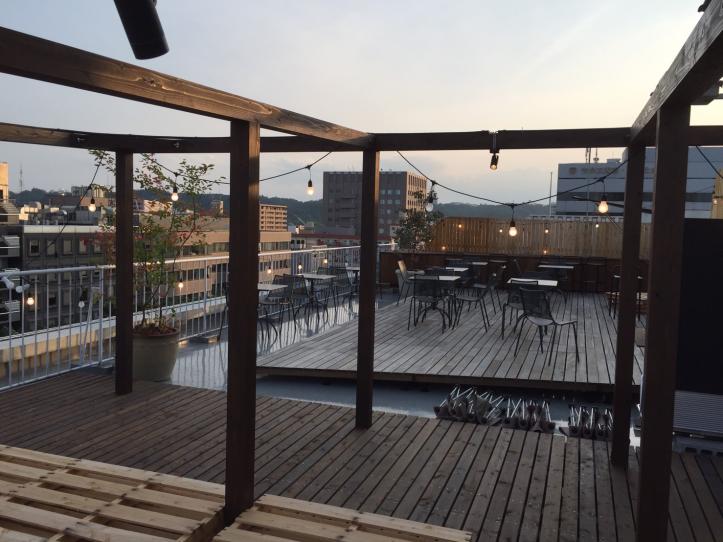 仙台の屋上レンタルスペース「ROOF GARDEN」のロケーションが最高